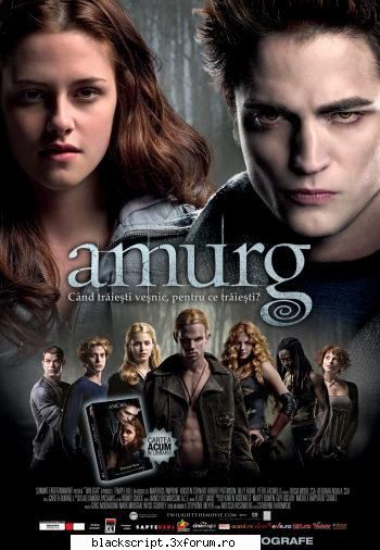despre pe romanul omonim al lui stephenie meyer, twilight, primul film dintr-o serie de 4, este o